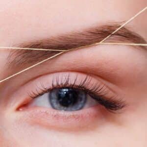 Eyebrow Threading